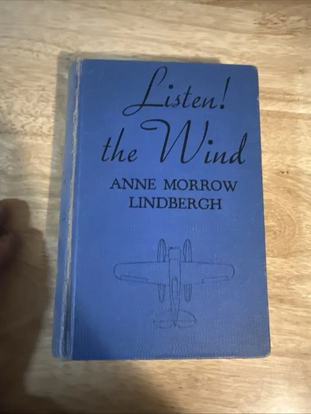1938 LISTEN! THE WIND Anne Morrow Lindbergh AVIATION 1st Edition